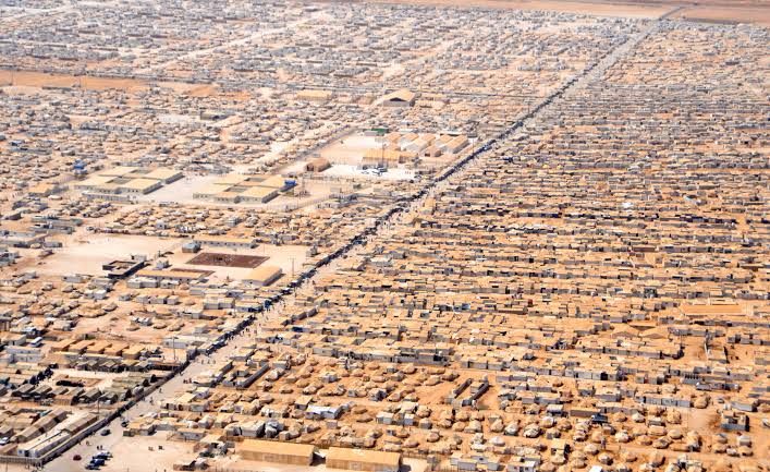 Flyktingläger Jordanien